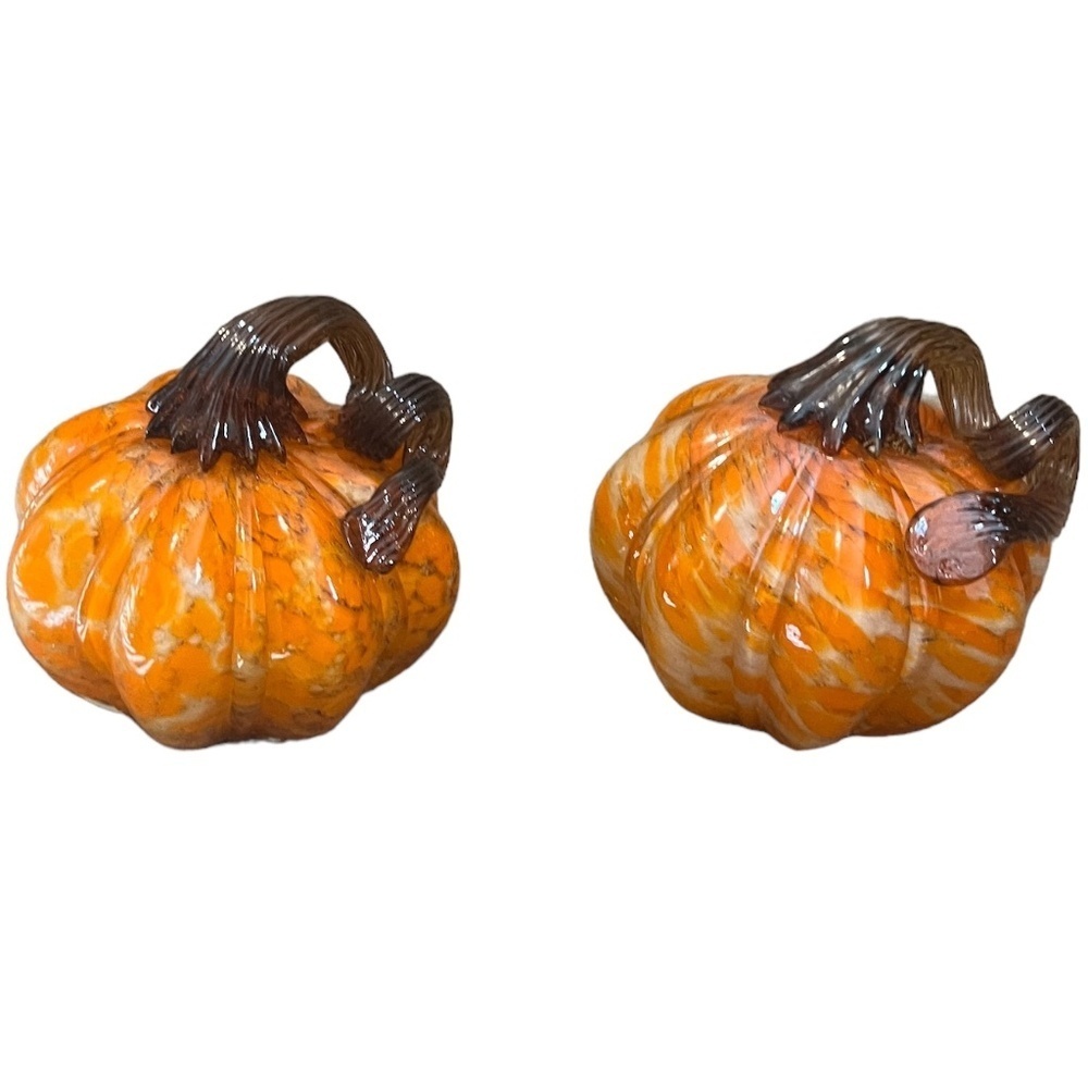 Pumpkin Table Accent Home Decor for Fall & Harvest Thanksgiving Decorating,